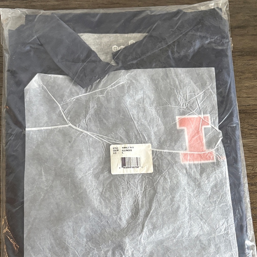 NWT [Gen2] Illinois Fighting Illini NCAA Button-Up Coaches Jacket Youth L 14/16 - Picture 9 of 10